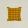 Essential Gingham 18x18 Pillow - Mustard/Bronze