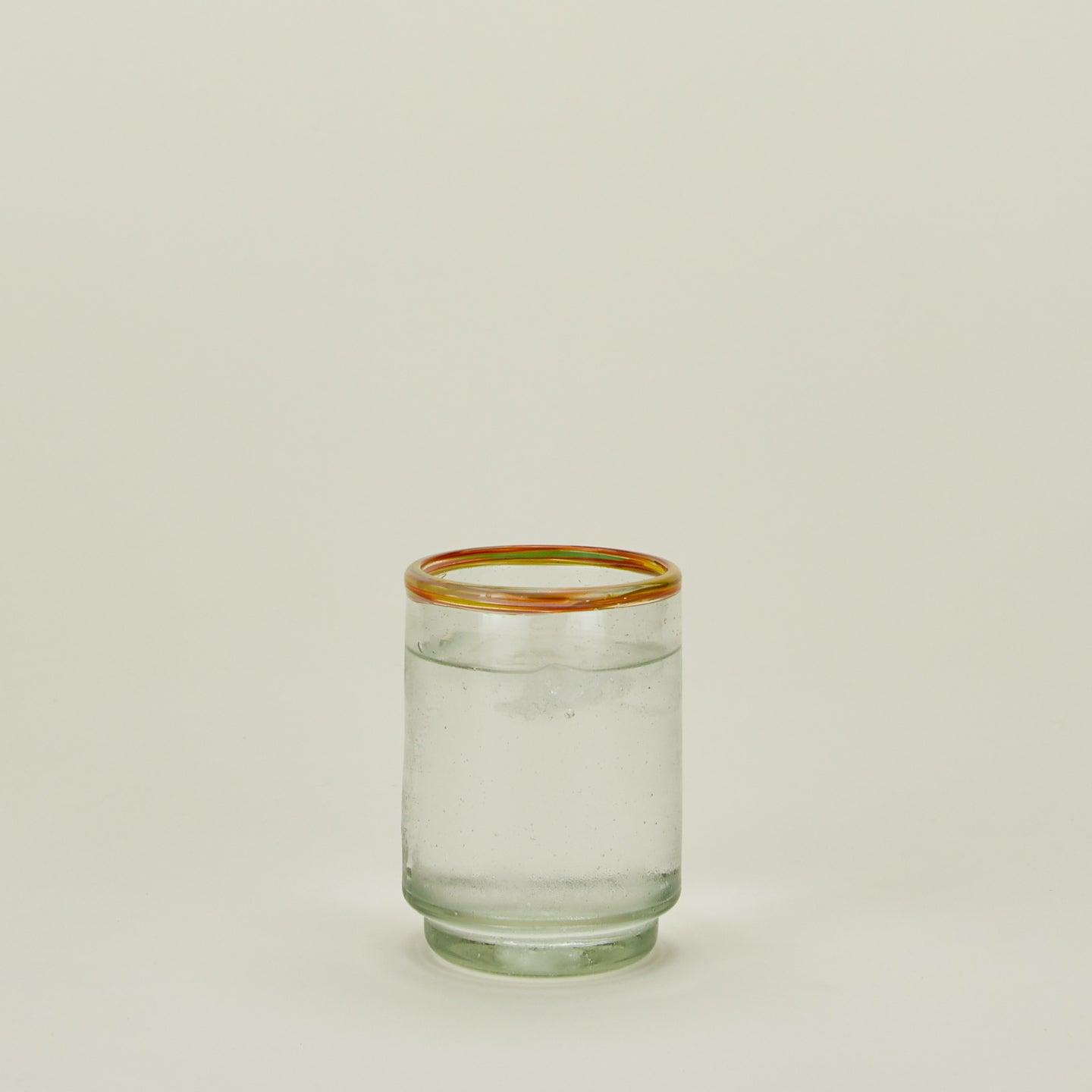 Color Rim Stacking Glass - Multicolor